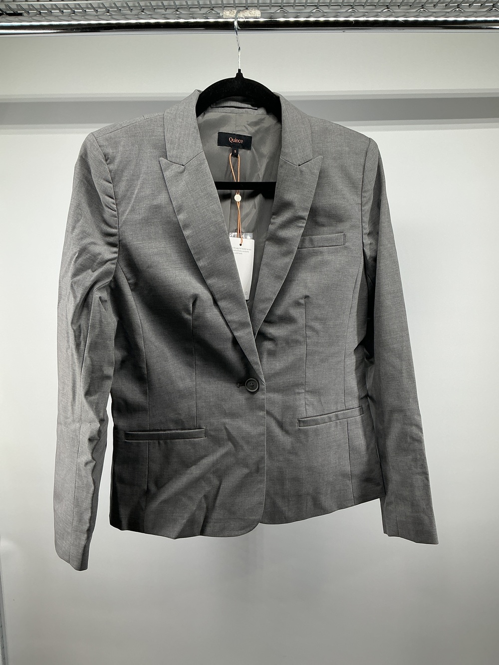 Italian Wool Tailored Blazer